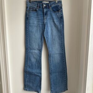Levi's Classic Bootcut Blue Jeans size 2, 26W 32L